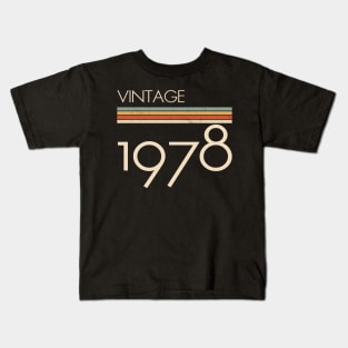 Vintage Classic 1978 Kids T-Shirt